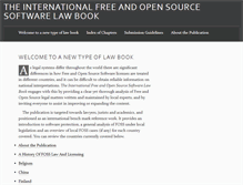 Tablet Screenshot of ifosslawbook.org